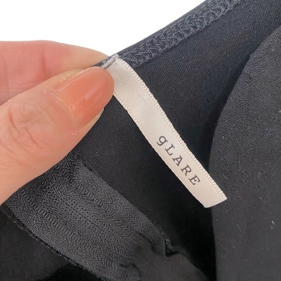 Glare Little Black Form-Fitting Dress - Picture 5 of 6